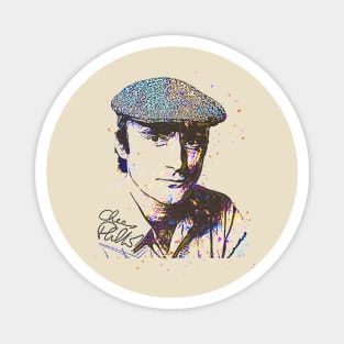 Phil Collins Retro Fan Art Sketch Magnet